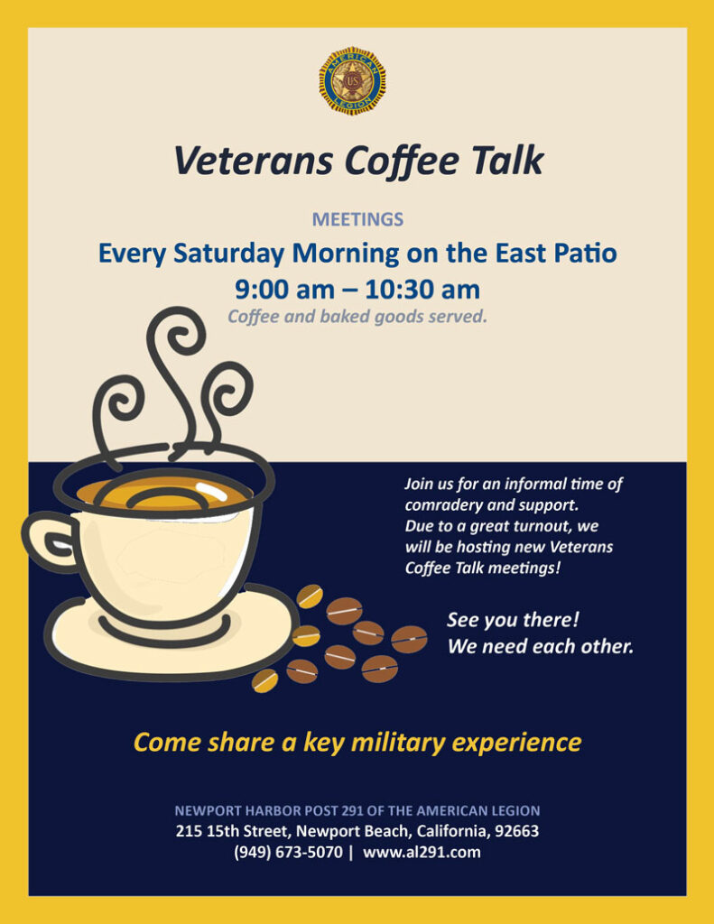 Veterans Coffee Talk American Legion 291