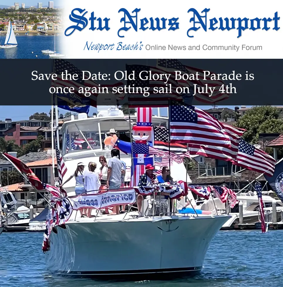 Save the Date: Old Glory Boat Parade is once again setting sail on July 4th
