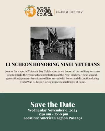 Luncheon Honoring Nisei Vets