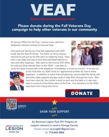 Support the VEAF today!