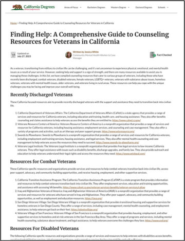 Vet Resource | Counseling