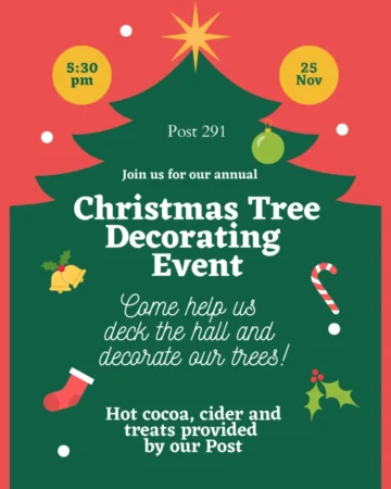 Tree Decorating Event Post 291