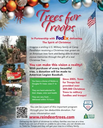 Trees for Troops