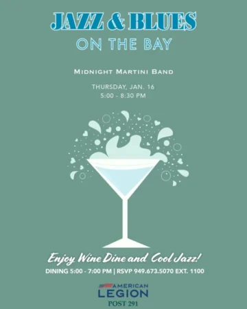 Jan 16th - Midnight Martini Band